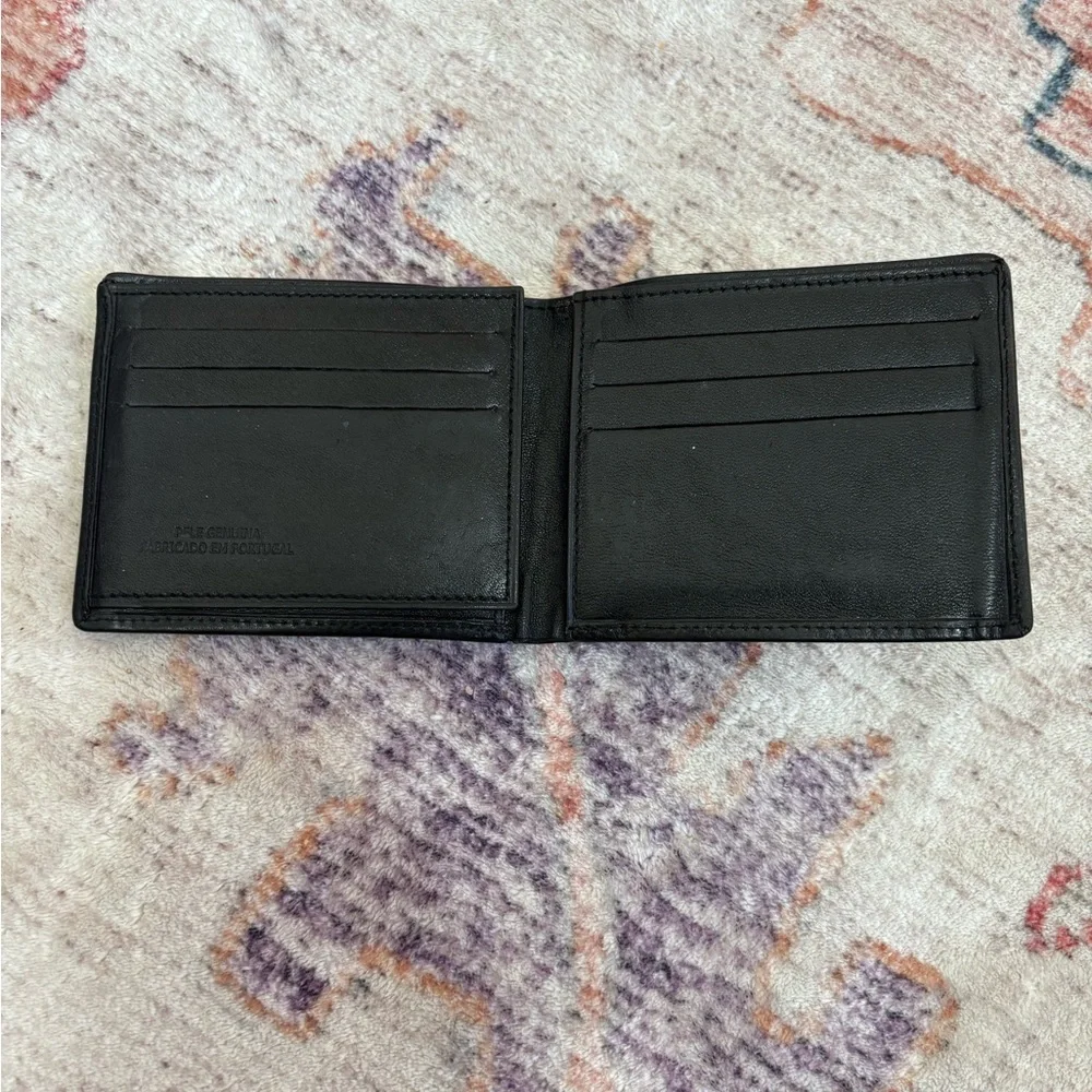 F.‎ Antunes Trifold Men’s Wallet Portuguese Leather Black